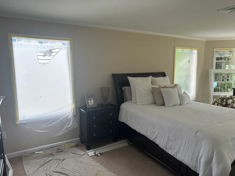 Protecting the home during window installation